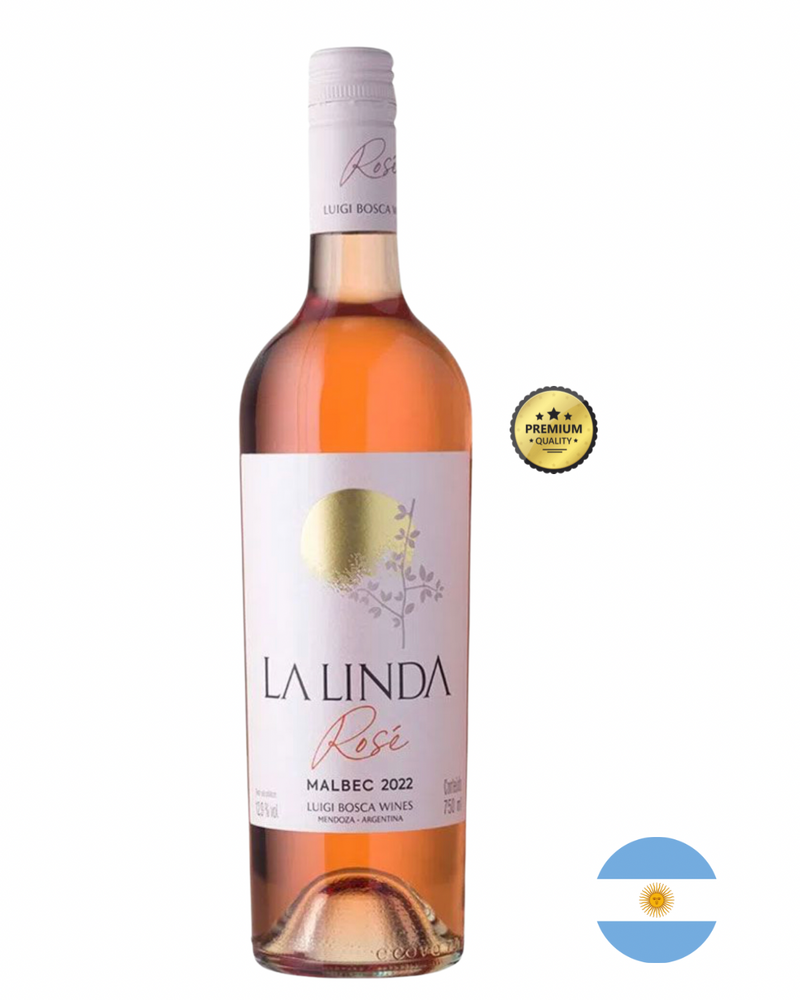 Vinho La Linda Rosé Malbec 750 ml